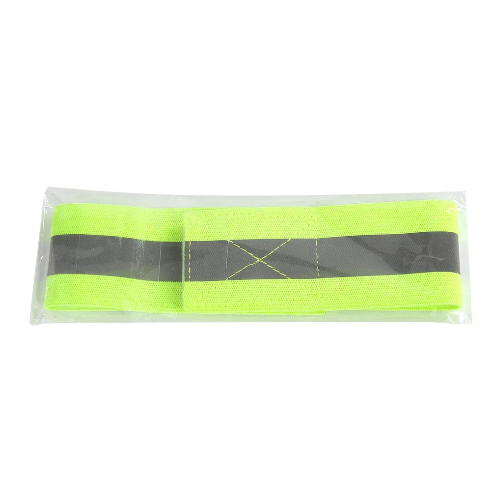 

1 Piece 4cm Wide Reflective Belt Elastic Wristbands Reflection Support Band Night Running Safety Wrist Ankle Straps for Cycling