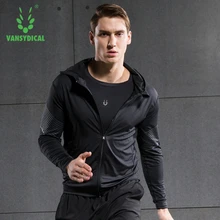 Осенне-зимние мужские спортивные куртки для бега с капюшоном и длинными рукавами, пальто с карманами на молнии, спортивная одежда для фитнеса, баскетбольные куртки