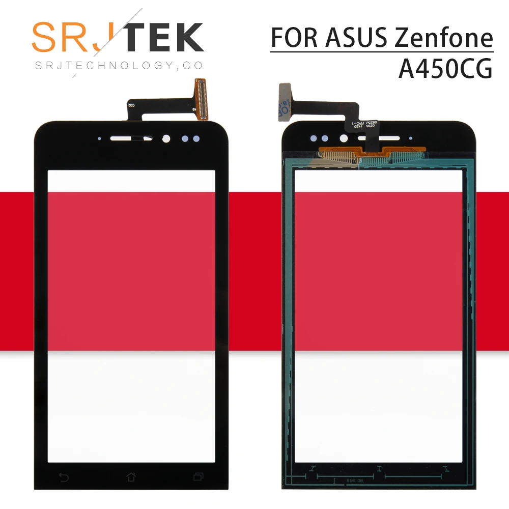 

Srjtek Touch screen For ASUS Zenfone 4.5 A450CG Touch Screen Digitizer Replacement Parts Tested 4.5 inch For A 450 CG