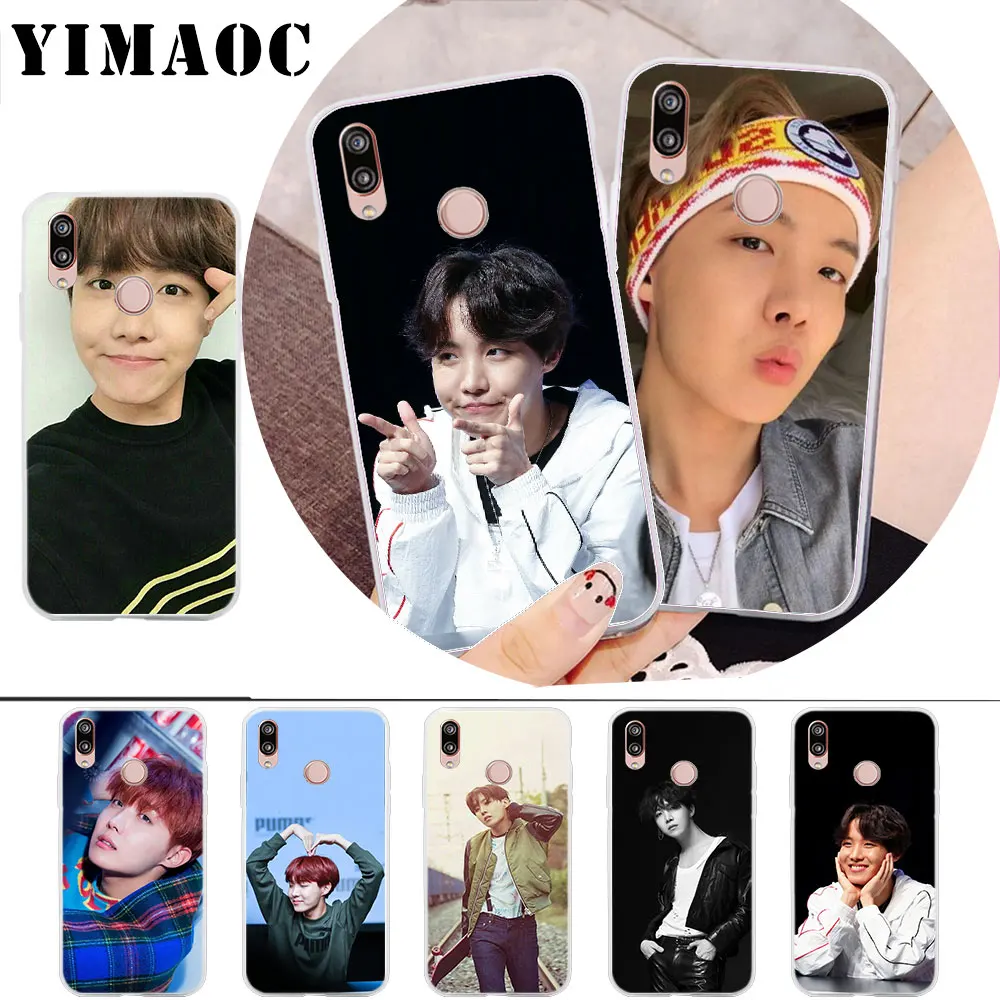 

YIMAOC Bangtan Boys J-HOPE Soft Case for Huawei Honor 8 8X 8C 9 10 lite 6A 7A Pro 7C 7X Cover