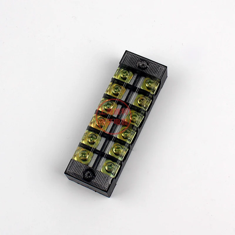 P74 TB 2506 1 шт. двухрядный Барьерный винтовой клеммный блок соединитель проводов 600 в