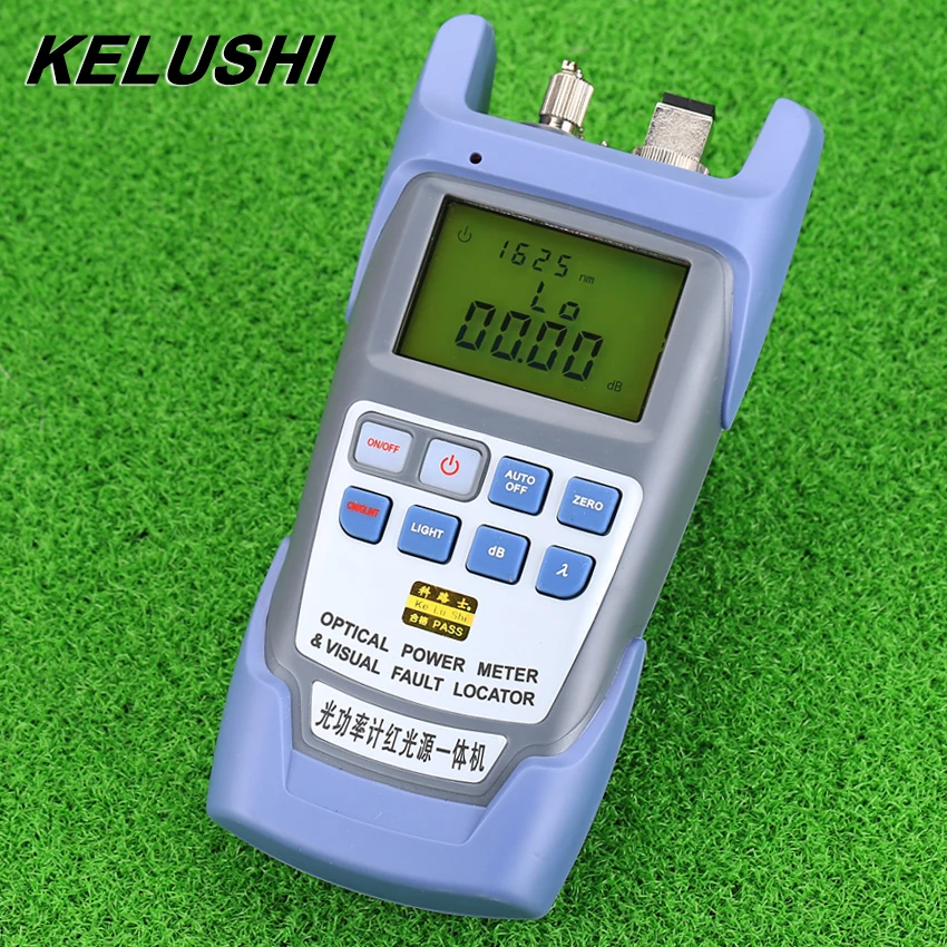 kelushi tudo em um medidor de potencia otica da fibra de ftth 70 a 10dbm e