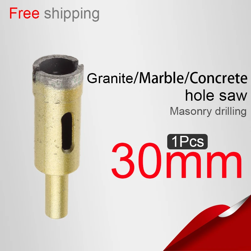 

30mm 1.181in Sinter drills  Sinter diamond drills  Masonry drill bit  Core Drill Bit  Power tools  Buy 3 more favorable