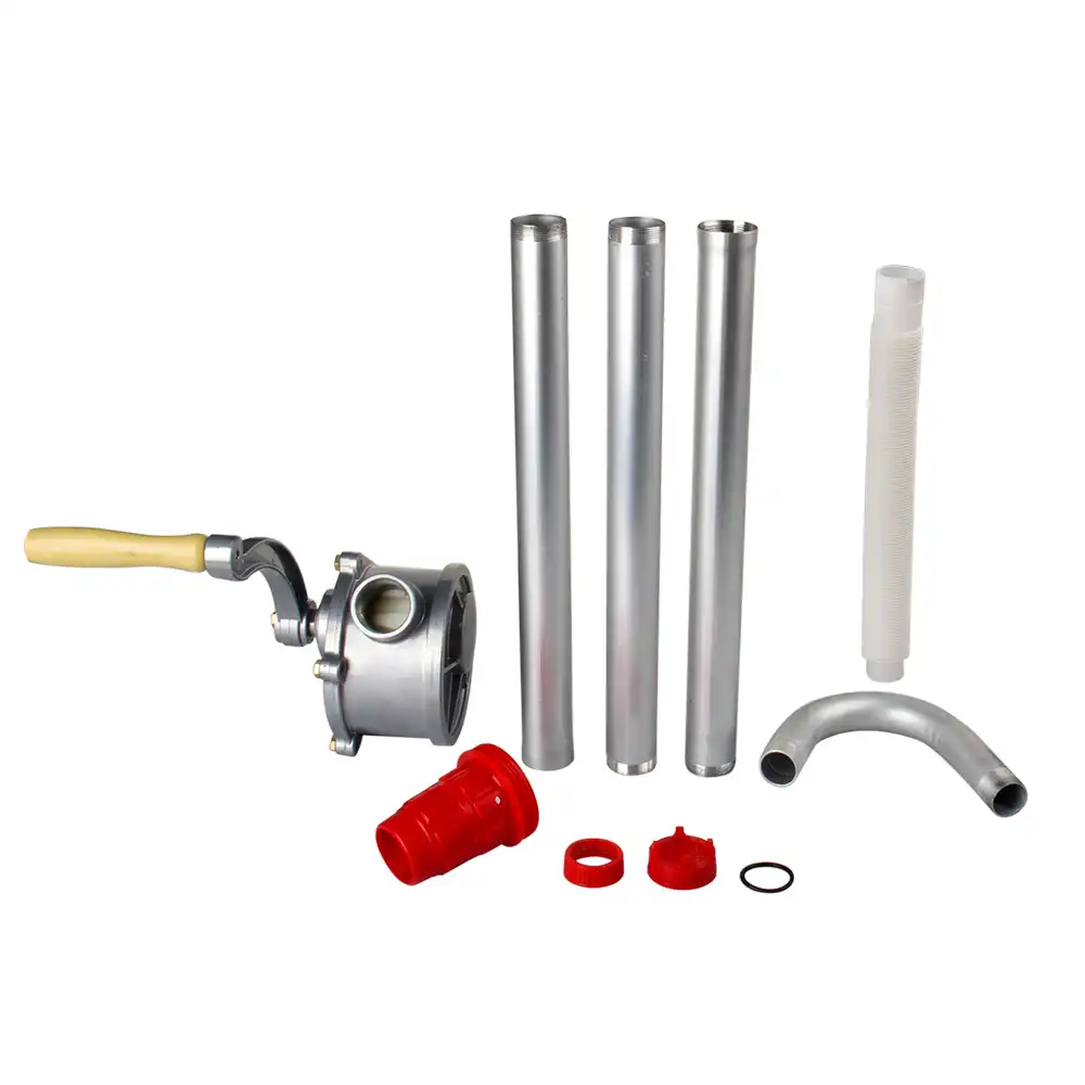 PRECISION AUTO LABS New Manual Hand Crank Rotary Pump Oil Fuel Transfer