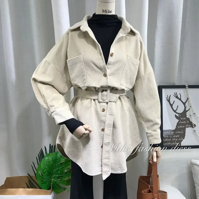 

Autumn Casual Korean Style Vintage Elegant Office Lady Women Jackets Slim Pink Lapel Button Pocket Retro Coats Female Overcoats
