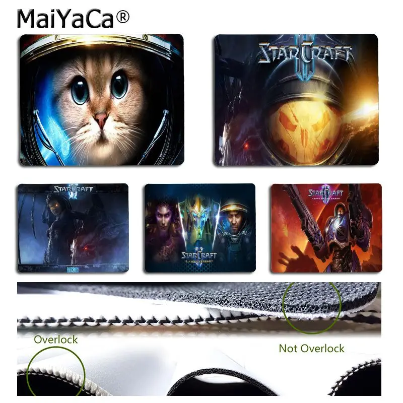

MaiYaCa starcraft 2 wings of liberty small Gaming Mouse Pads desk mat gaming Mousepad For PC Laptop Notebook