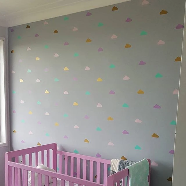 cloud wall art nursery