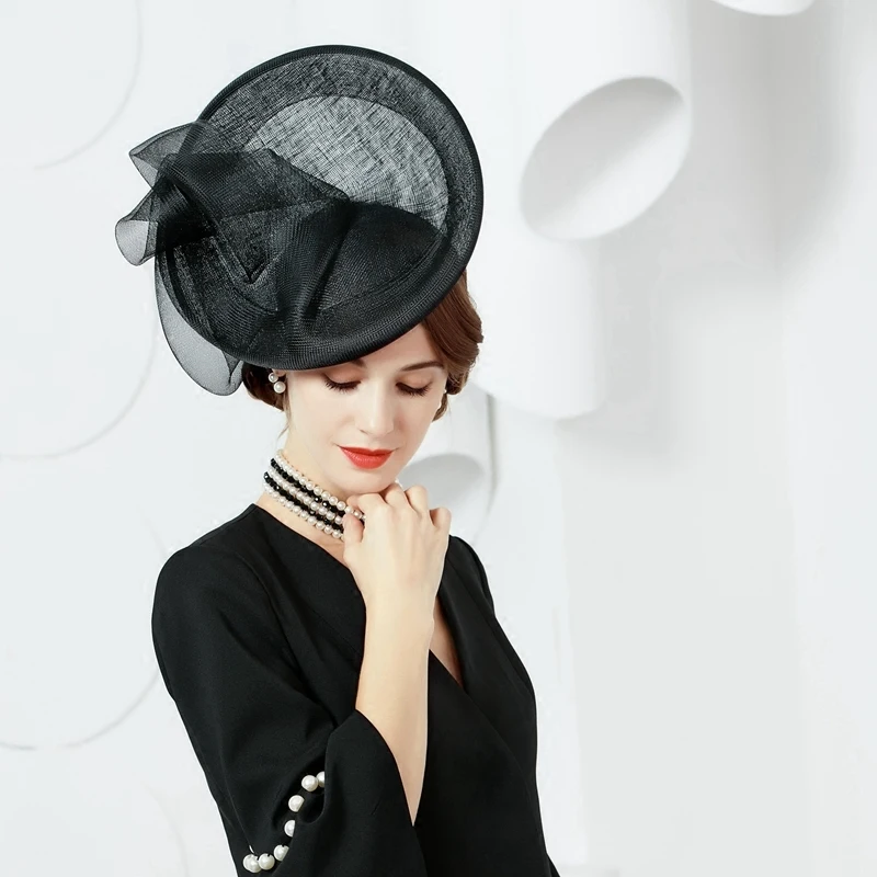 Lady England Style Fedoras Pillbox Hats 