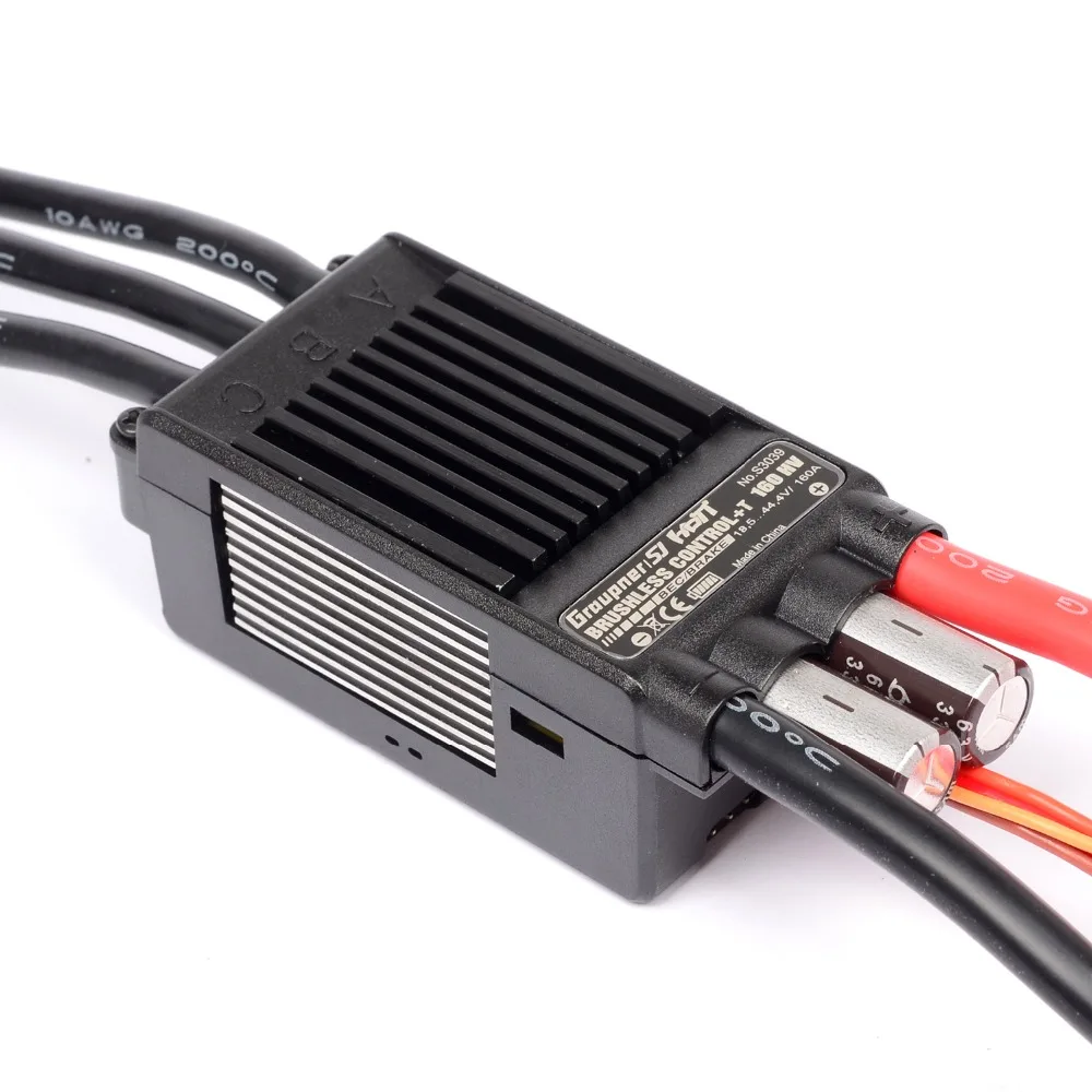 Граупнер бесщеточный Управление + T 160a hv ESC BEC телеметрии Скорость Лер вертолета