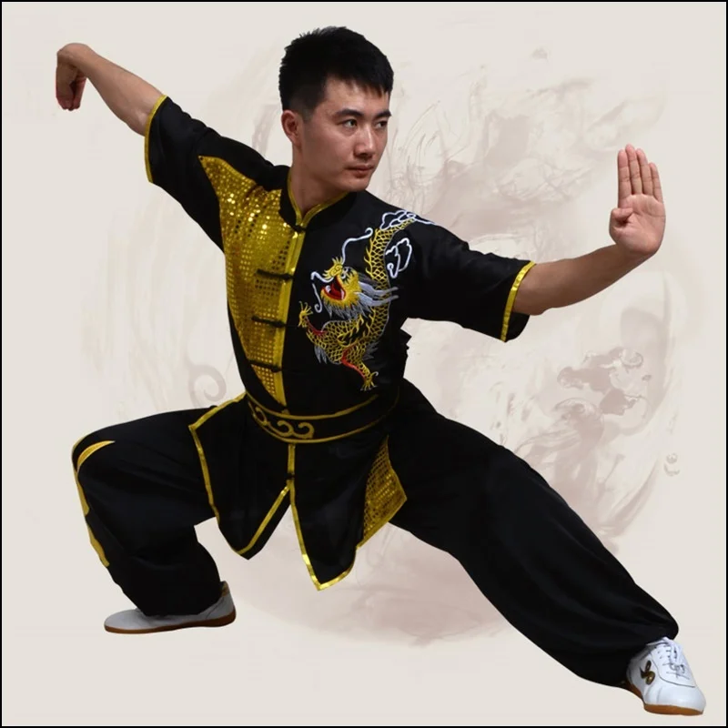 Одежда для кунг фу Taoyekma Wushu Униформа костюм одежда Wing Chun Боевая тренировочная