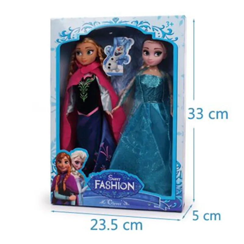 Disney Series Frozen Princess Anna Elsa Cartoon Fairy Tale Fantasy Girl Character Action Model Toy Child Girl Birthday Gift Toy Disney Series Frozen Princess Anna Elsa Cartoon Fairy Tale Fantasy Girl Character Action Model Toy Child Girl Birthday Gift Toy