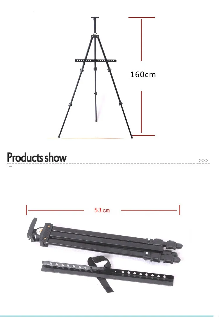 Складной Железный мольберт для эскизов металлический Трипод madera эскиз мольберт складной телескопический рекламный дисплей мини-мольберт