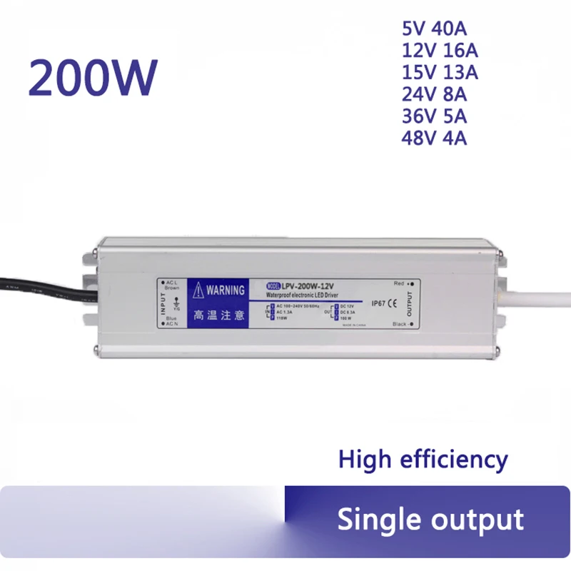 AC 12V/24V Output Voltage 10W Input 220V 50Hz Single Power Transformer