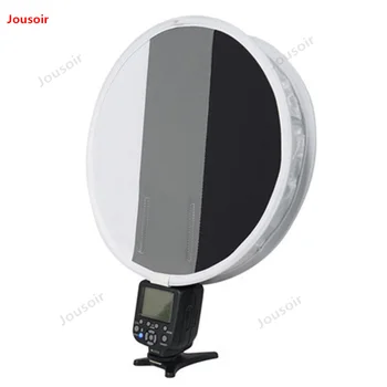 

Gray card top soft box 30CM flash round soft box portable collapsible light cover CD05 T03