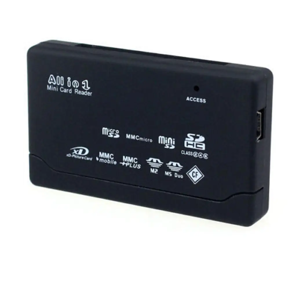 Все в 1 Card Reader адаптер SD TF CF MS Micro (M2) USB 2,0 карты Мути карты