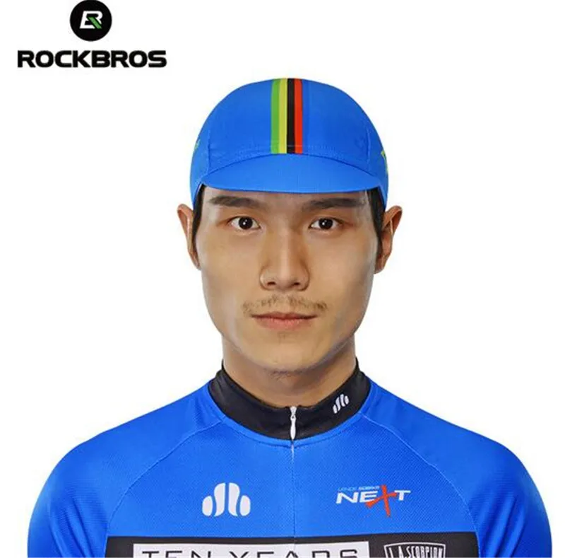 ROCKBROS Quick Dry Cycling Cap Bike Headband Cap Bicycle Helmet Wear Cycling Running Equipment Hat Multicolor Free Size