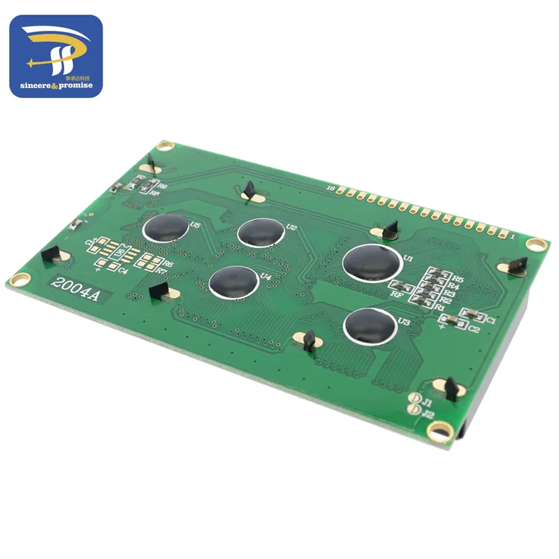 1 шт. ЖК плата 2004 20*4 lcd 20X4 5 V желто зеленый экран дисплей модуль для arduino|lcd module|lcd