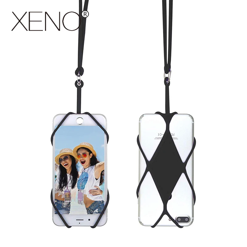 

Universal Silicone Cell Phone Lanyard Holder Case Cover Phone Neck Strap Necklace Sling For Smart Mobile phone lanyard for phone