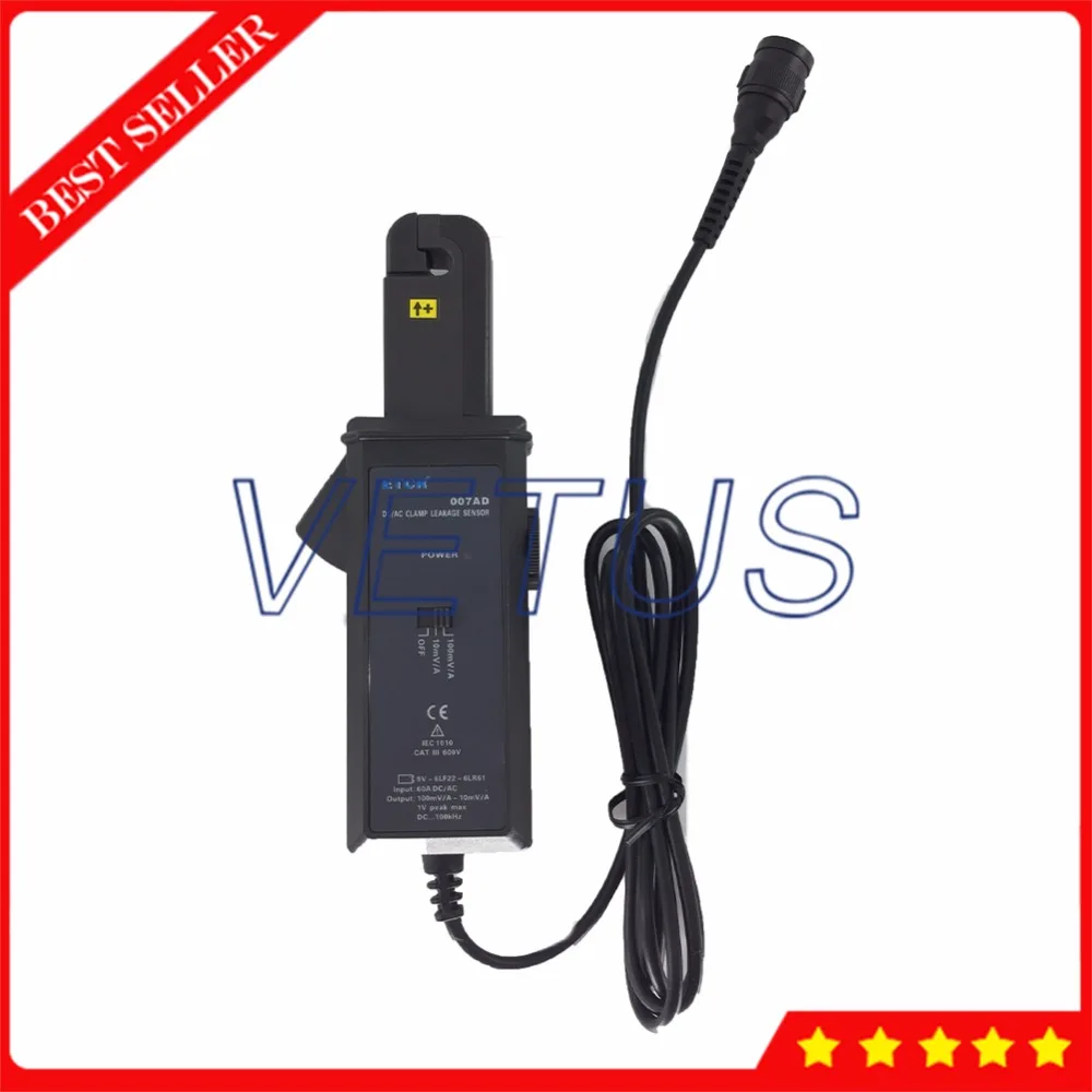 ETCR007AD AC DC клещи с 0mA~ 50A датчик утечки тока