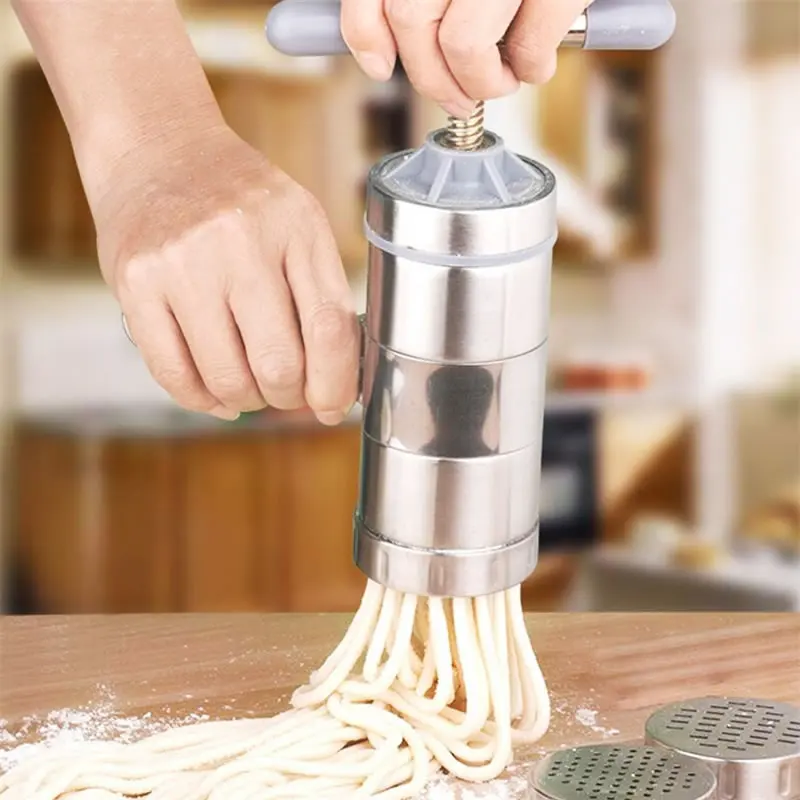 Buy Upspirit Manual Pasta Noodle Maker With 5 Pressing