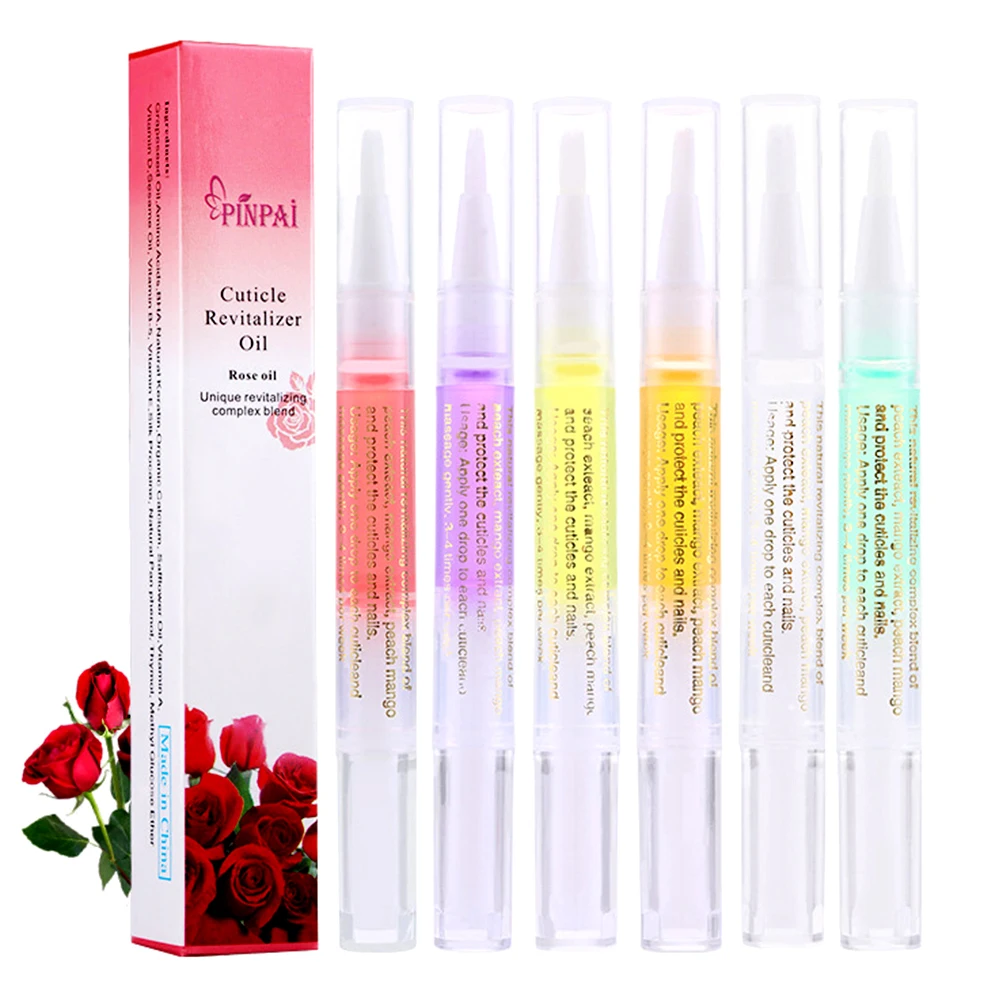 

5ml Nail Care Finger Nourishing Liquid Nail Repair Pen Moisturizing Armor Nutrition 18 Fruity Bottle Nail Pen Oil Cuticel