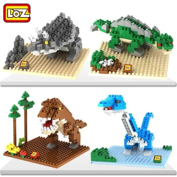 

LOZ Diamond Blocks Dinosaur Building Toys Mini Model Toy Juguetes for Children Toys Educational Gifts for Kids 9485-9488