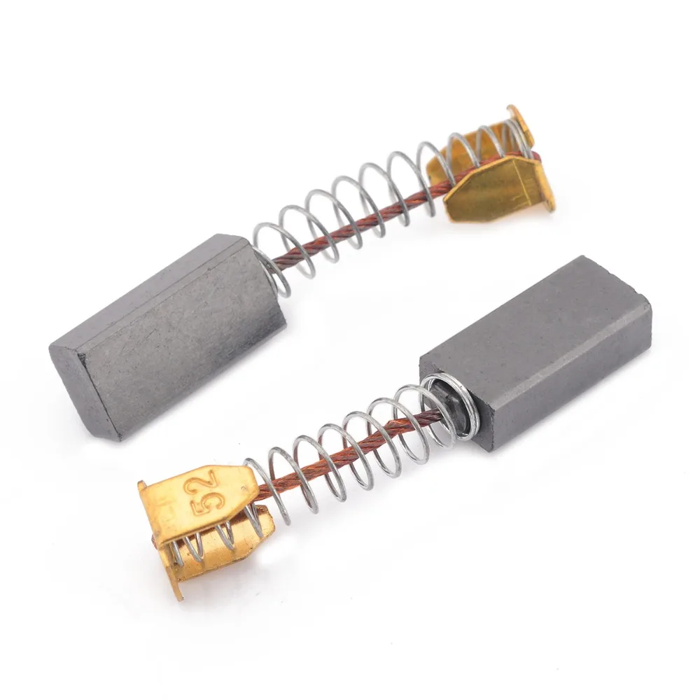 

10pcs/lot New Mini Carbon Motor Brushes Replacement For Generic Electric Motor Mayitr Power Tool Accessories 14mm*8mm*5mm