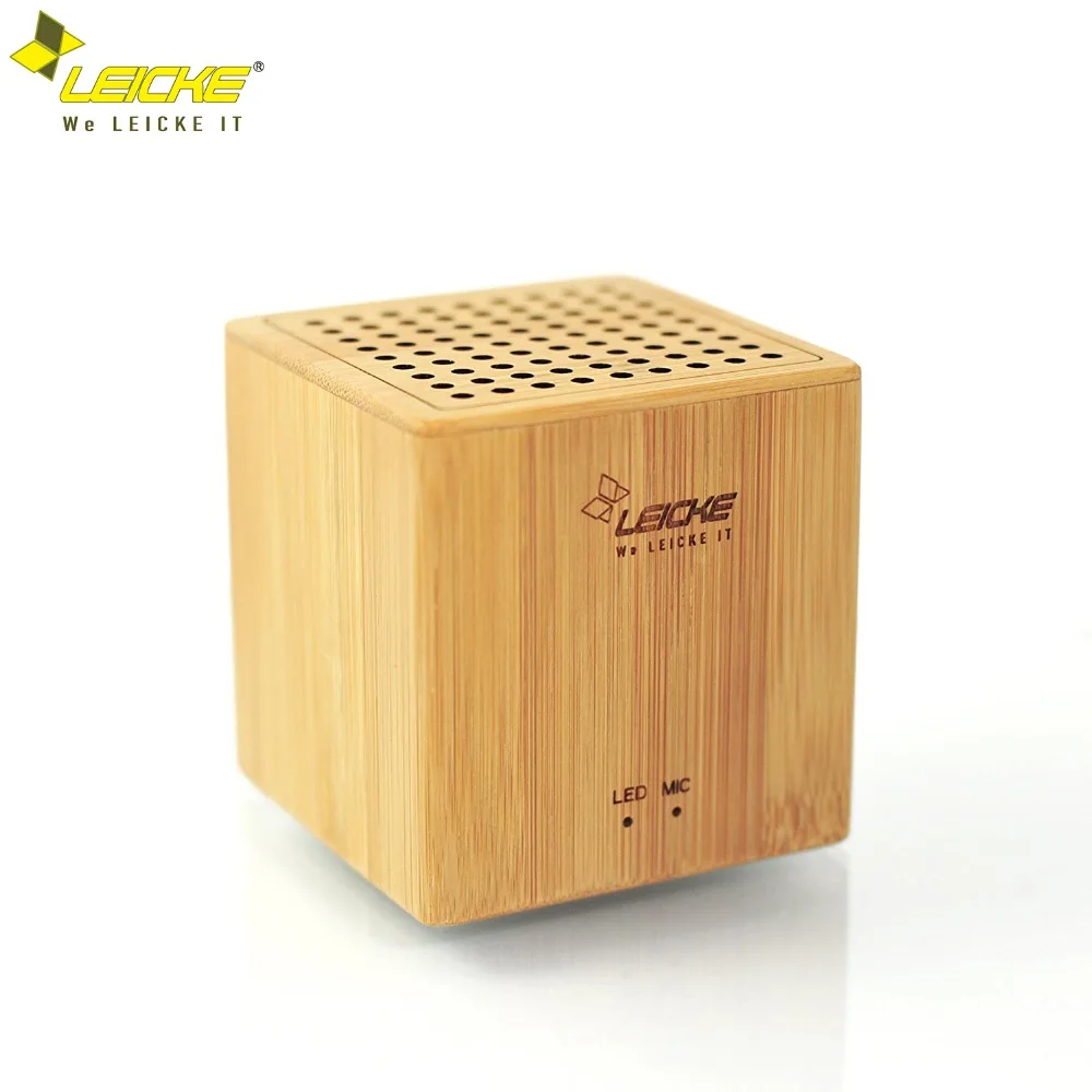 

LEICKE Bluetooth Portable Wireless Gift Speaker with FM Radio Microphone Aux Input 3D Stereo Music Supper Bass NFC