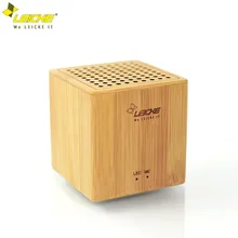 Leicke Bluetooth Динамик Германии Портативный Беспроводной Bamboo Динамик для смартфонов Планшетные ПК iPhone iPad Xiaomi Huawei Samsung и т. д.