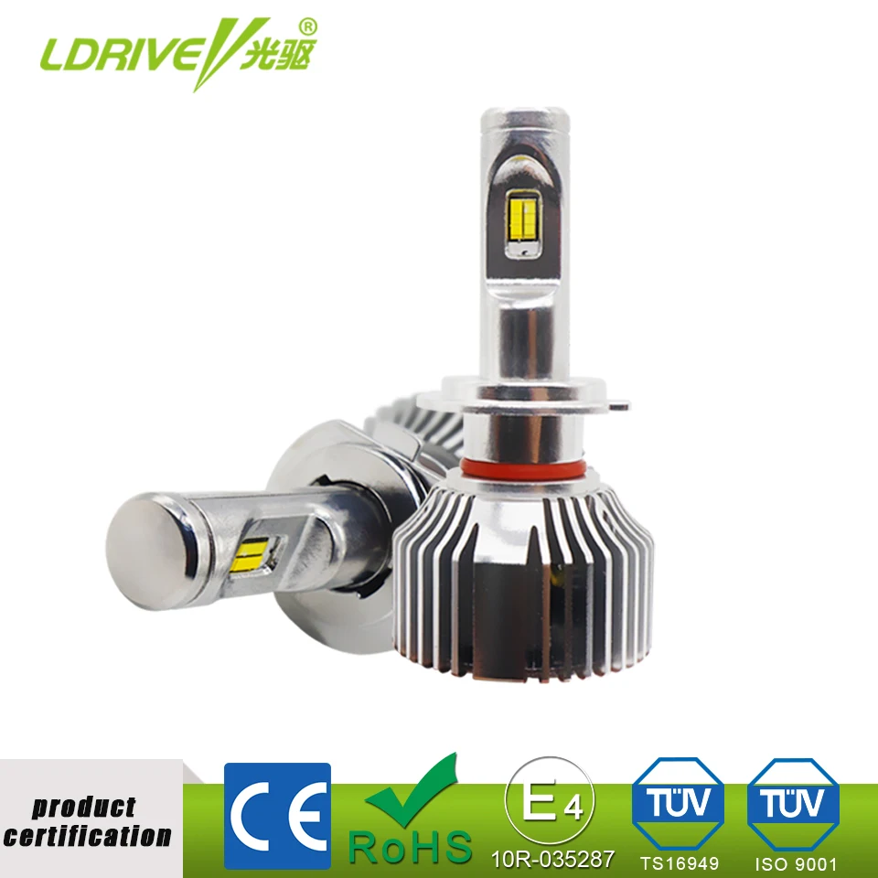 LDRIVE V8 светодиодный автомобилей головной светильник Лампа 48 Вт 4800LM 6000K 3000K 4300K авто