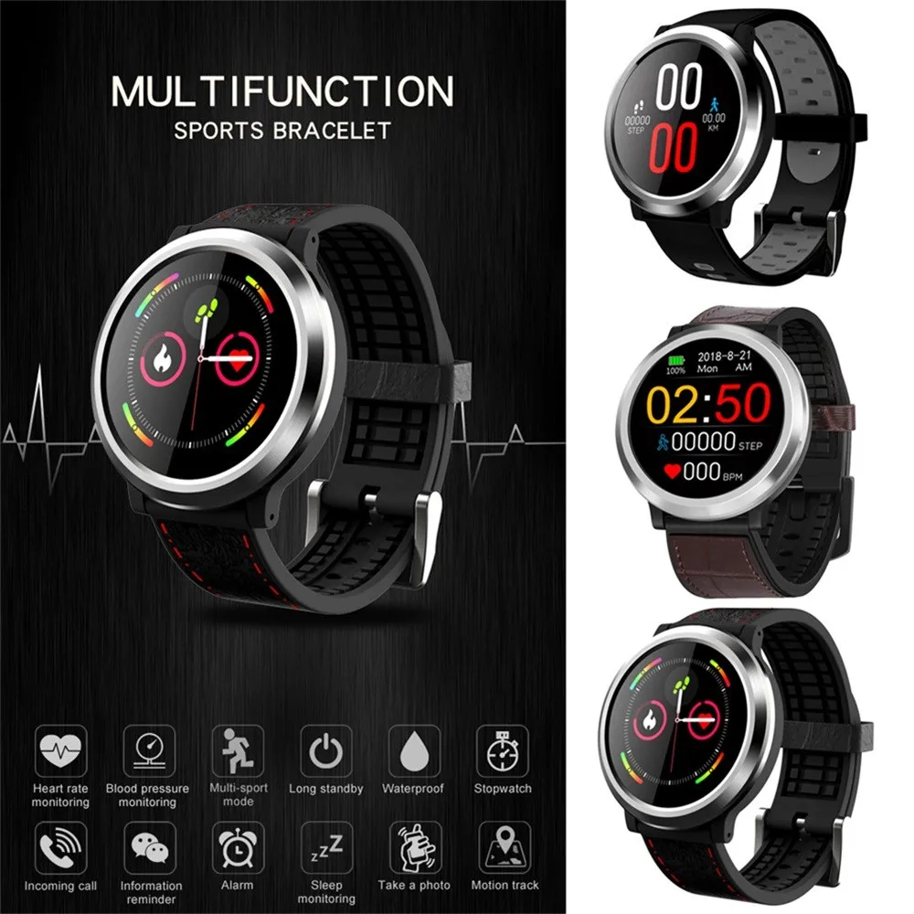 

Q68 Bluetooth IP67 Waterproof Long Standby Smart Watch Heart Rate Monitor Sport Fitness Tracker Smart Bracelet For Android/IOS