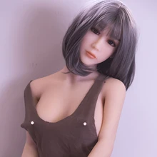 Cosdoll 148cm TPE Solid Silicone Sex Doll Japanese Cute Anime Sexy Girl Sex Doll Hair Vagina