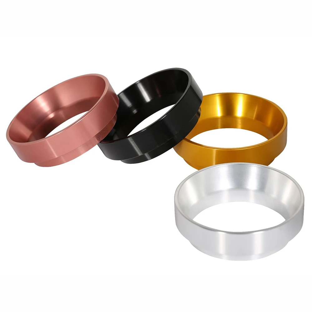 

2019 Aluminum Intelligent Dosing Ring Brewing Bowl Coffee Powder Espresso Barista Tool For 58mm Profilters Cafe Household
