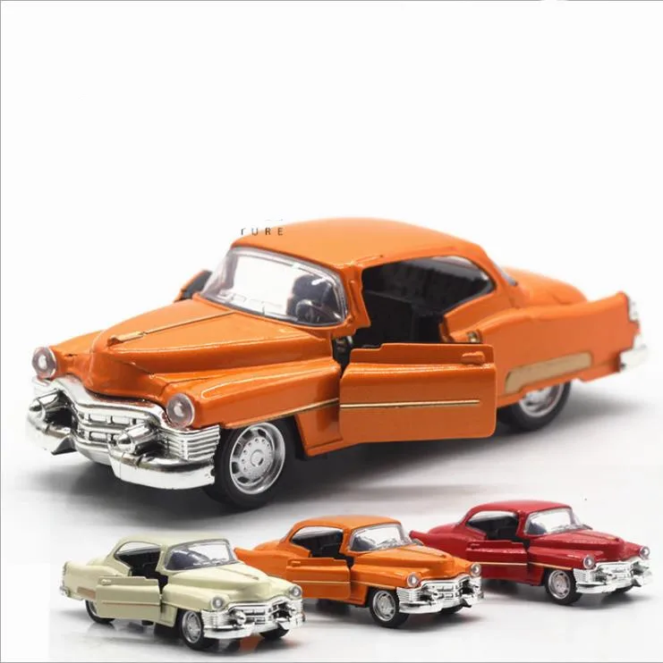  1:36 alloy pull back car modelshigh simulation Cadillac retro vintage carmetal diecasts toy vehicle
