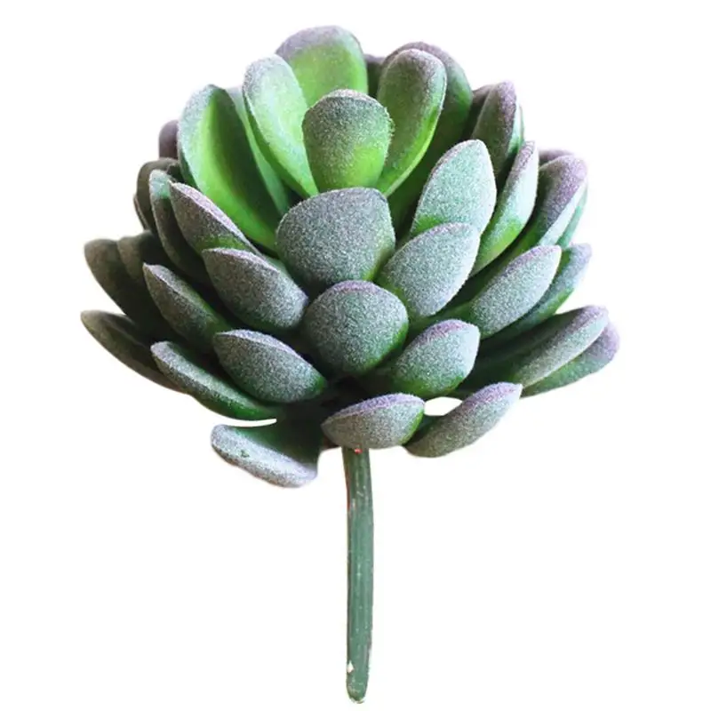 Реалистичные искусственные растения креативное моделирование суккулентная Цветочная головка Цветочная композиция DIY аксессуары большой алоэ декор из растений