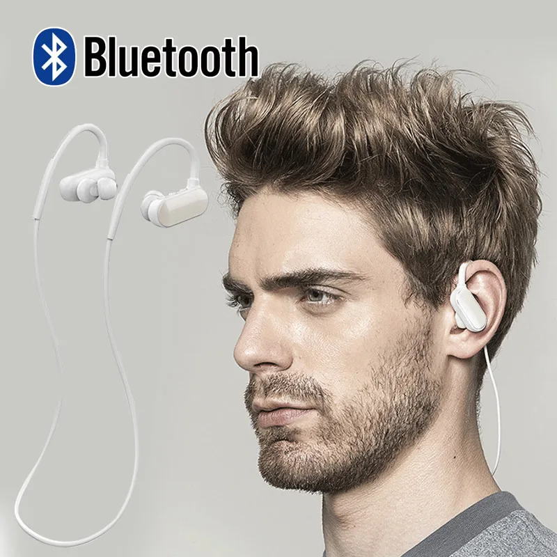 Прочный Bluetooth V4.2 гарнитура устойчивое 10 м беспроводные наушники в ухо модные