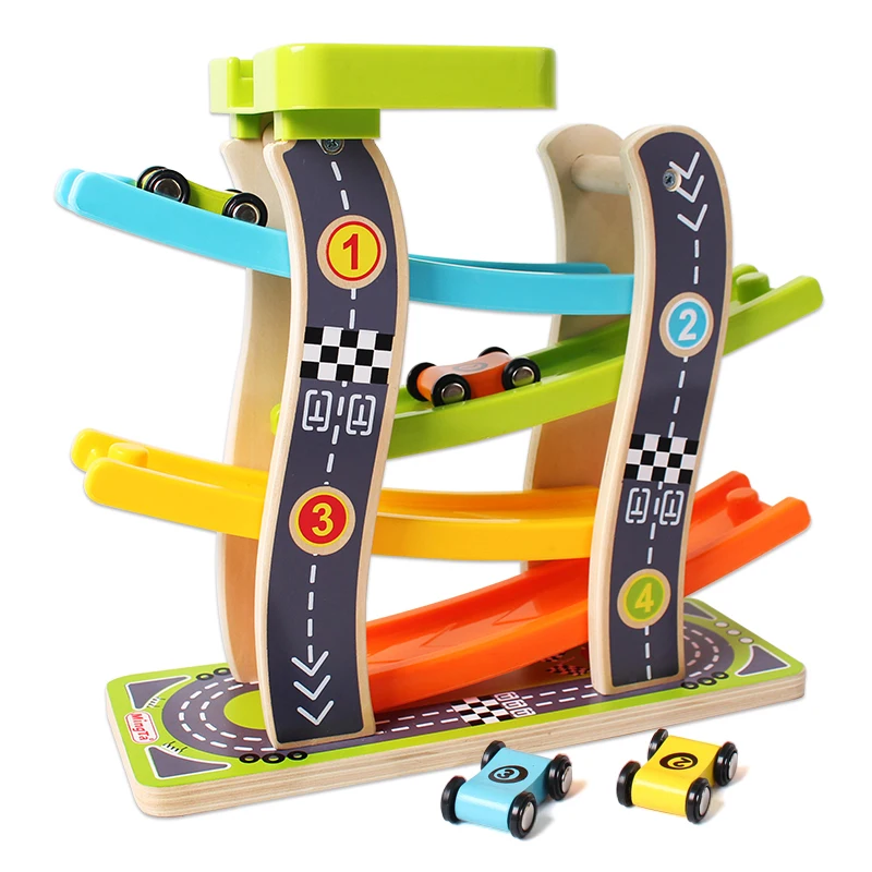 

wooden race car slid car toy