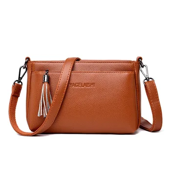 

Women Bags Genuine Leather Women's Handbags Shoulder CrossBody Bags Ladies Fashion Messenger Bag Bolsas Feminina