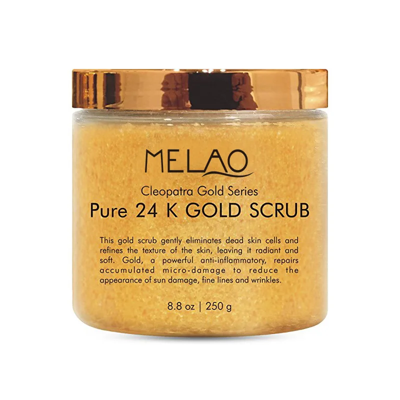 24K Gold Body Facial Scrubing Cream Ancient Anti Aging Face Body Scrub