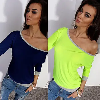 

New Hot Sale Fashion Womens Clothing Outwear Outfits Casual Pullover Blouse Loose Cotton Top Spring Summer