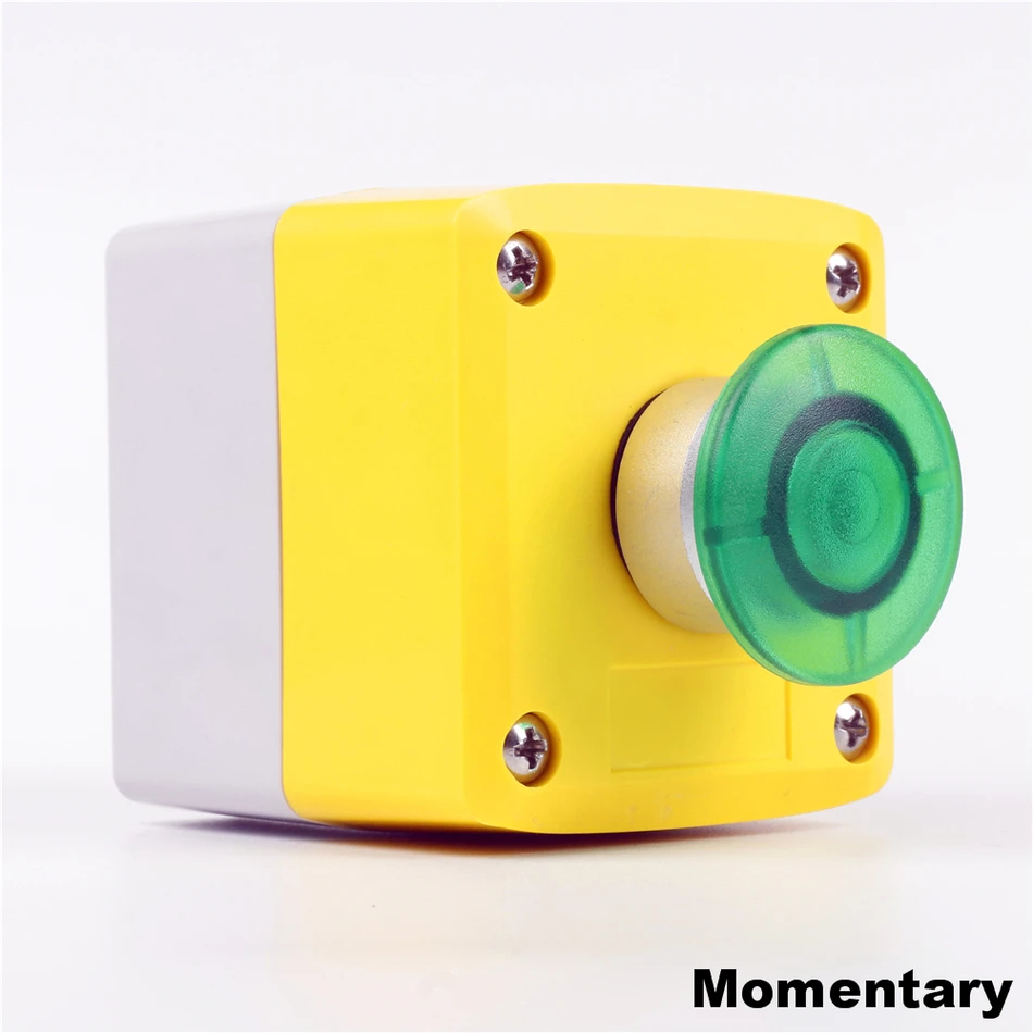 

Mushroom button Latching button switch+button BOX GOB-1A-11MD IP65 Suitable for harsh environment