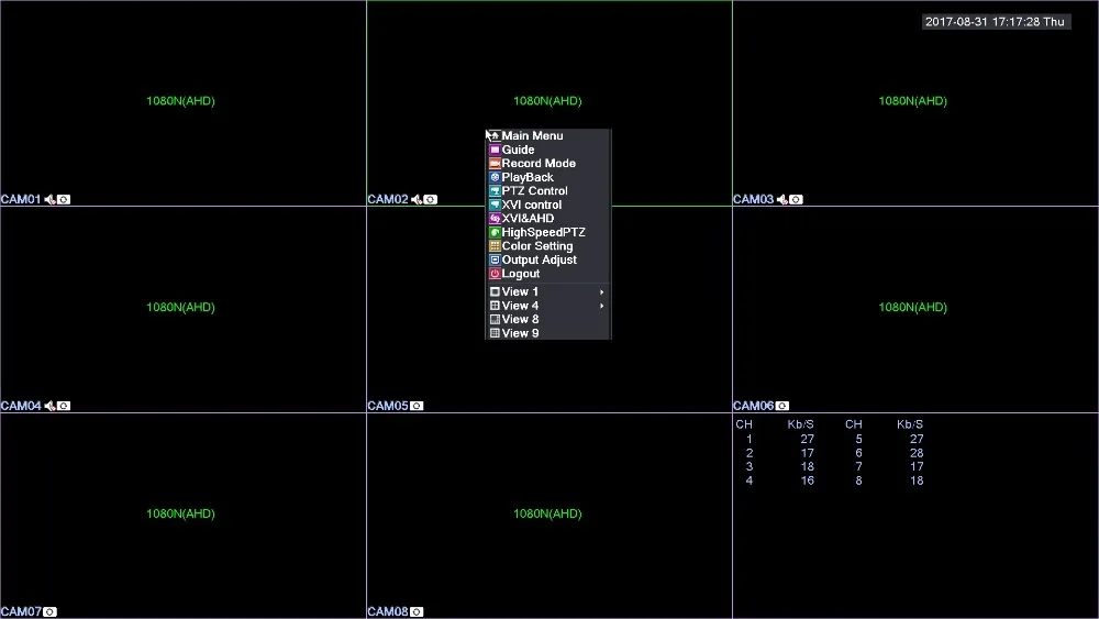 GADINAN 8CH XVI AHDNH 1080N DIY DVR Главная печатная плата 4CH Поддержка 8 каналов AHD 1080N/4CH 1080P воспроизведение IP AHD TVI CVI 5 в 1 DVR