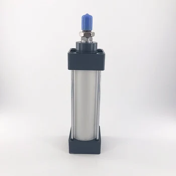 

Airtac type Standard pneumatic cylinder 125mm bore 450mm stroke SC125x450 single rod piston double acting air cylinder