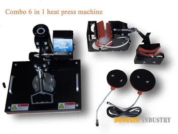 

Heat transfer machine,Sublimation press machine, Combo 6 in 1