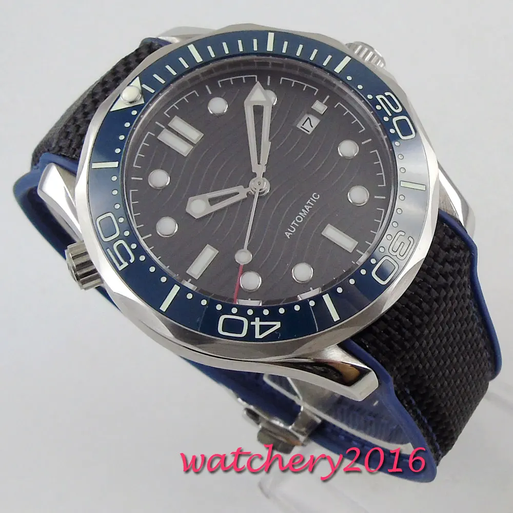 

BLIGER Luxury Brand Analog Men Watches Fashion Creative Automatic Wristwatch Rotating Ceramic Bezel Male Clock Reloj Hombre