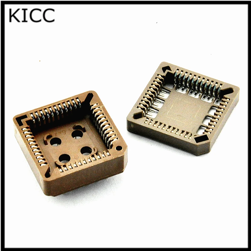 10Pcs PLCC44 SMD IC socket conversion socketin Switches from Lights