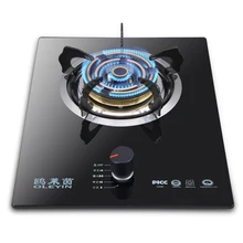 Fogão a gás doméstico com queimador único, tipo incorporado/forno a gás de mesa