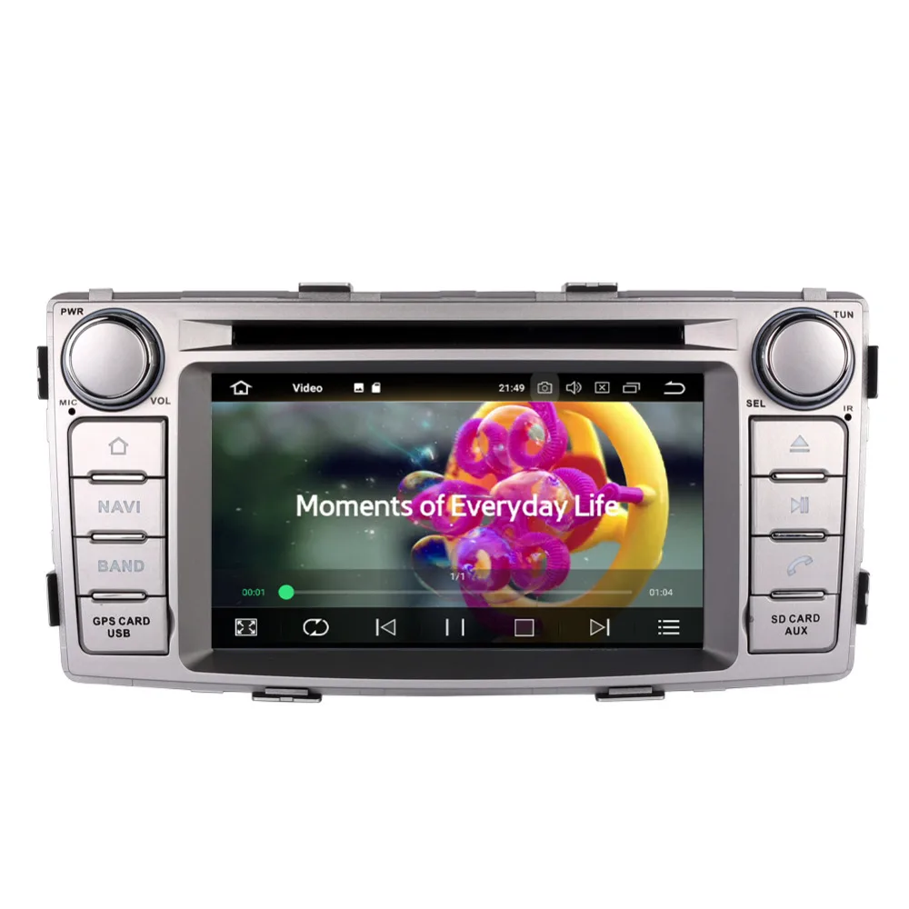 

4GB RAM Android 8.0 Car GPS Navigation Head Unit For Toyota Hilux 2012 2013 2014 2015 Radio Stereo DVD Video Multimedia Player