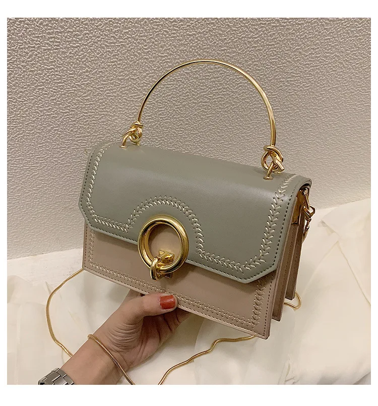 

Small bag women 2019 new ladies handbag chain shoulder bag fashion color Joker Messenger bag