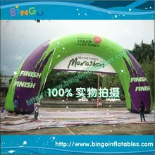 Прямая с фабрики продажи и ни в коем случае 15.6 м надувной зеленый арки для рекламы коммерческий арки игрушка